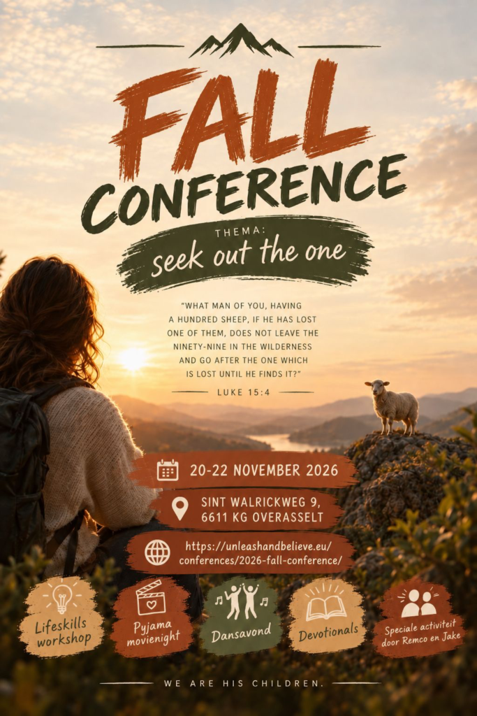 Fall Conference poster: Seek out the one